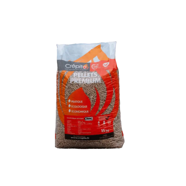 CEFE767B-1CFD-47D7-AB01-3A95B35F4522.png Pellets Crépito – Halbe Palette mit 36 Säcken à 15 kg (540 kg)